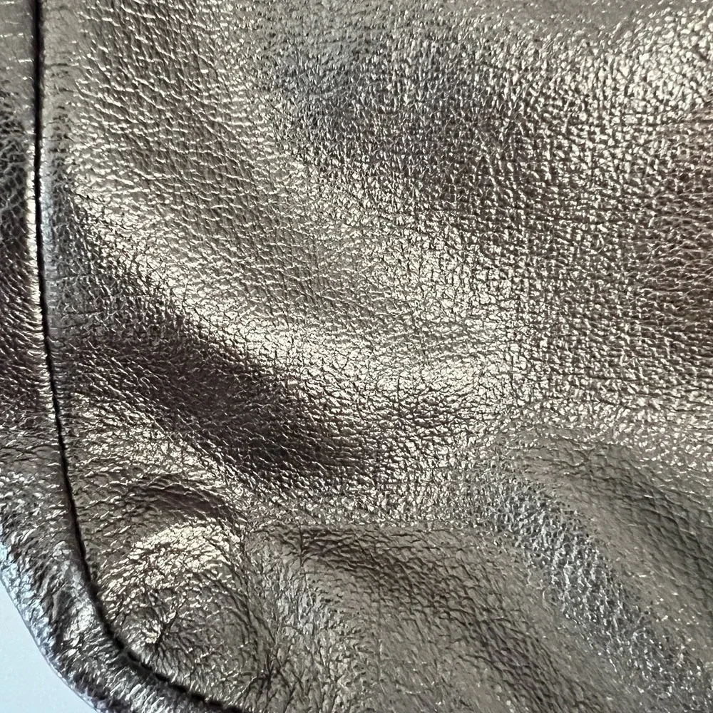 Coach F1173-18211 Metallic Bronze Leather Shoulder‎ Bag Hobo Purse New No Tags